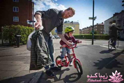 پدران سوئدی و مرخصی بعد از زایمان