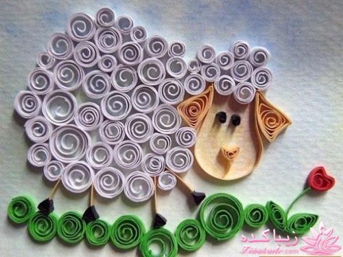 کوئیلینگ یا ملیله کاغذی