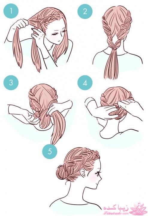 مدل مو در منزل