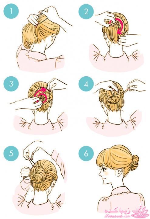 مدل مو در منزل