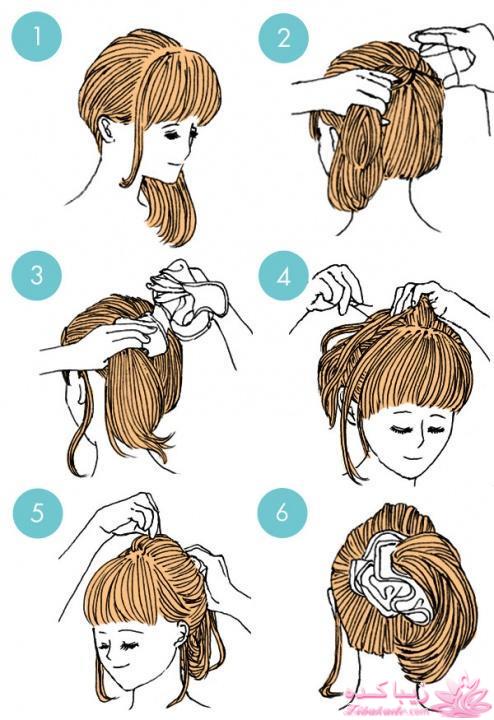 مدل مو در منزل