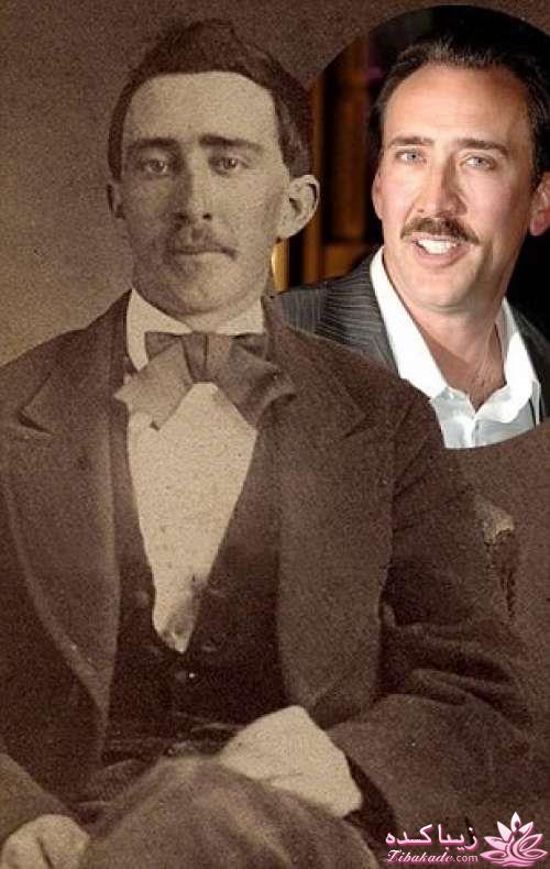 شباهت عجیـــــــــــــــــب تابلوها  با افراد !!! 