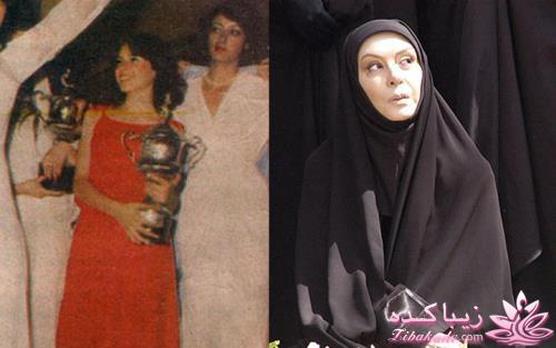 عکس بازیگران خانم قبل وبعداز انقلاب