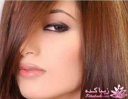رنگ موی قهوه ای با مواد طبیعی