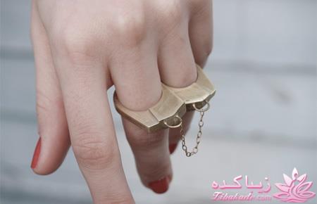 انگشتر با سر حیوان