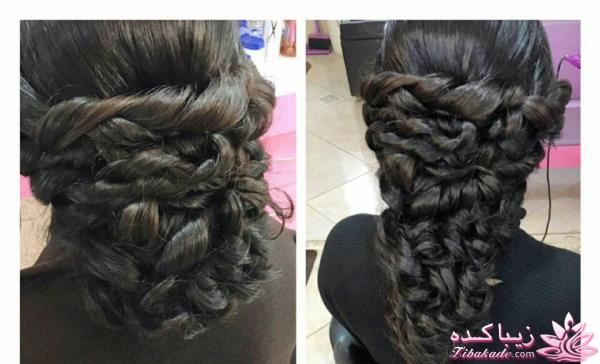 مدل انواع شینیون های جدید/مجلسی/ زنانه/کودکانه