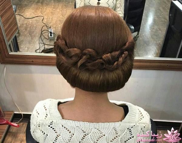 مدل انواع شینیون های جدید/مجلسی/ زنانه/کودکانه