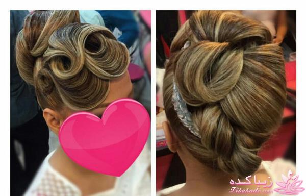 مدل انواع شینیون های جدید/مجلسی/ زنانه/کودکانه