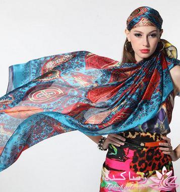 انواع مدل های شال و روسری
