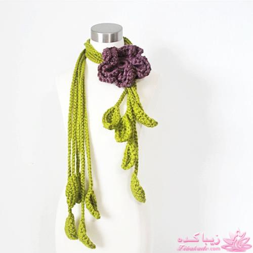  نحوه بافت شال و کلاه