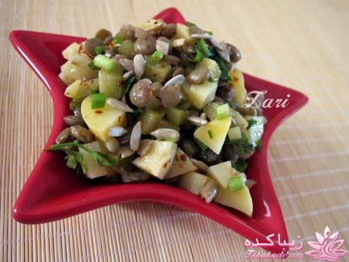 انواع سالاد(هر روز با یک سالاد)