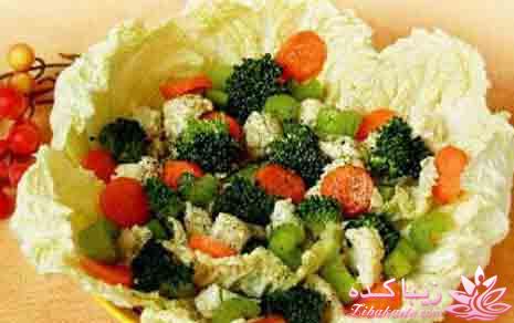 انواع سالاد(هر روز با یک سالاد)