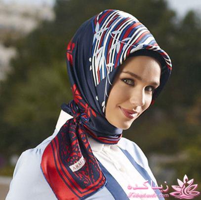 اموزش بستن شال و روسری