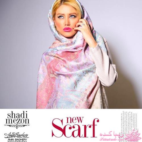 انواع مدل های شال و روسری 93