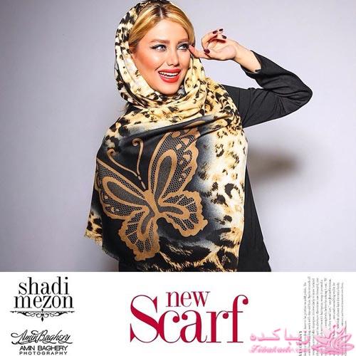انواع مدل های شال و روسری 93