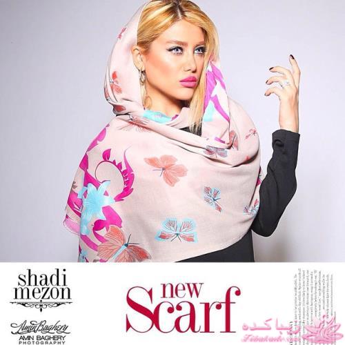 انواع مدل های شال و روسری 93
