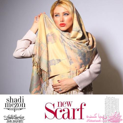 انواع مدل های شال و روسری 93
