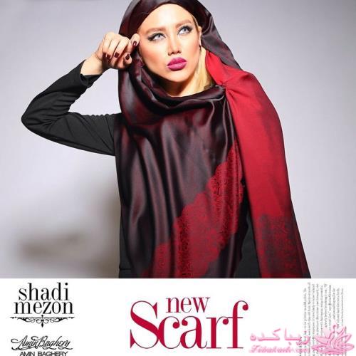 انواع مدل های شال و روسری 93
