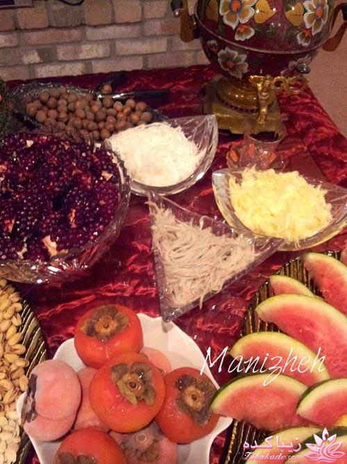 تزیینات شب یلدا