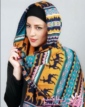 انواع مدل های شال و روسری