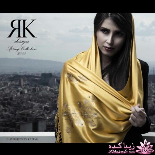 انواع مدل های شال و روسری 93