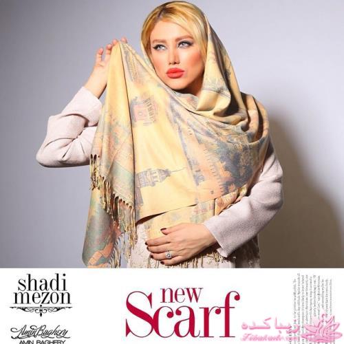 انواع مدل های شال و روسری 93