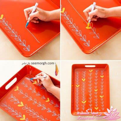 سه ایده جالب برای تزیین سینی چای