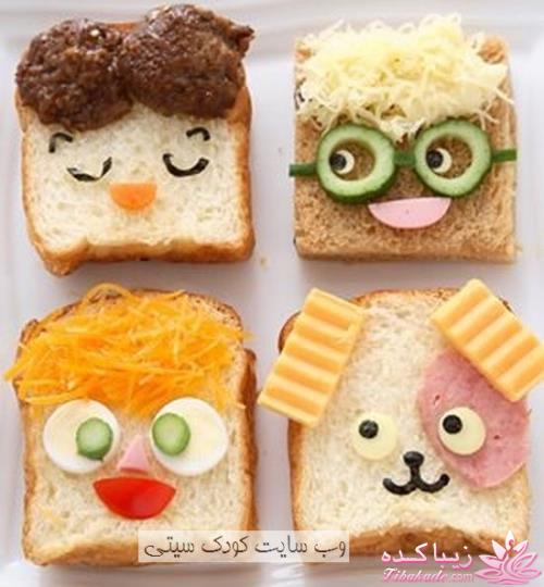 خلاقیت در تزیین غذا