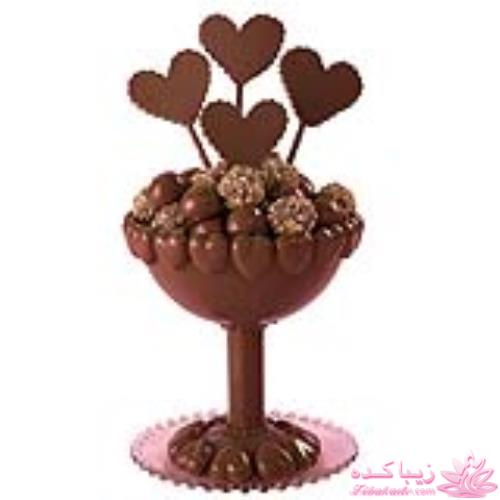 ایده برای تزئین خوراکی های روز عشق valentine