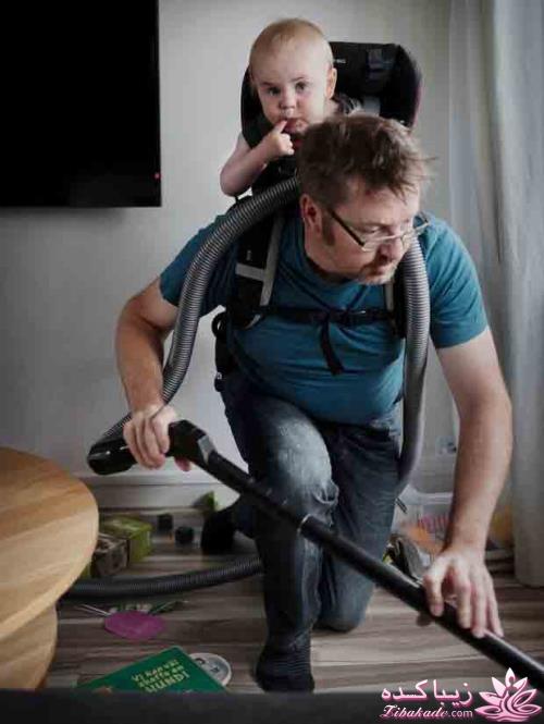 پدران سوئدی و مرخصی بعد از زایمان