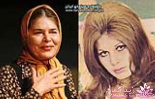 عکس بازیگران خانم قبل وبعداز انقلاب