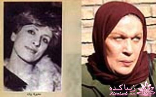 عکس بازیگران خانم قبل وبعداز انقلاب