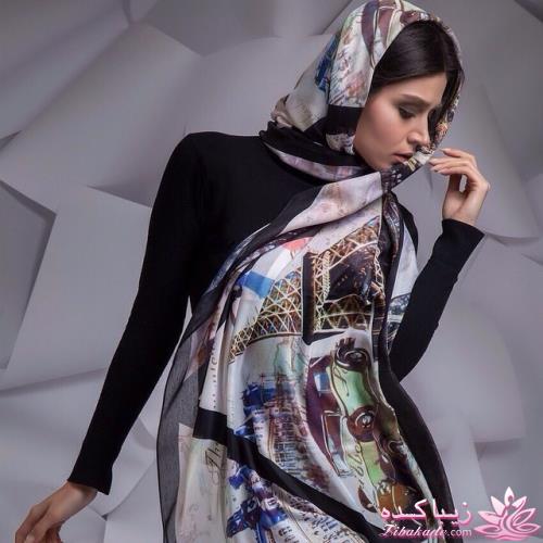 انواع مدل های شال و روسری