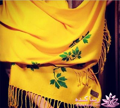 انواع مدل های شال و روسری 93