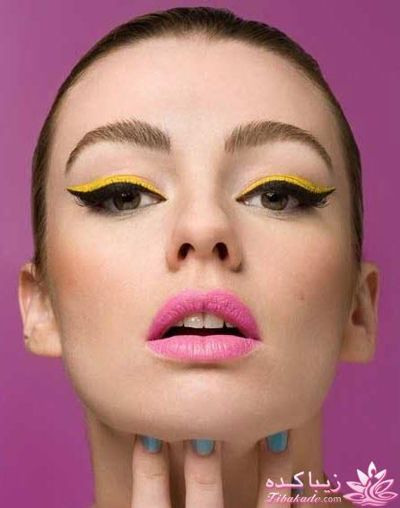 آموزش کشیدن خط چشم برای انواع چشم ها