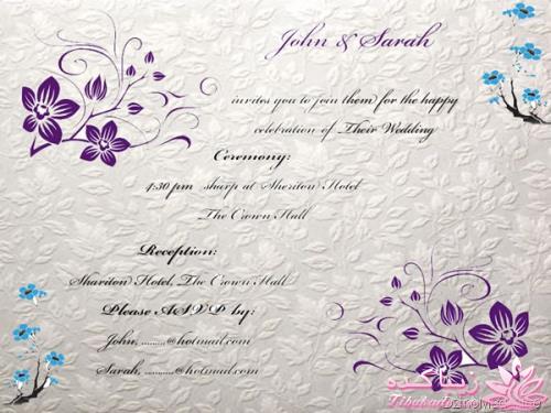 شما چه طرحی رو برای کارت دعوت عروسی می پسندید ؟