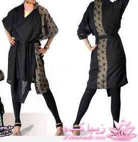 آموزش دوخت مانتو عبایی