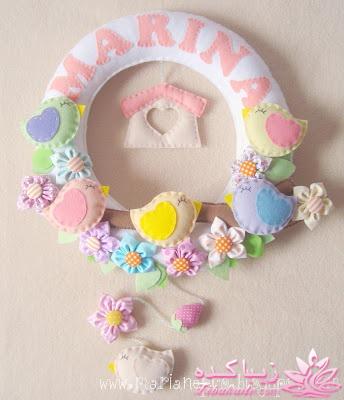 فروش پارچه نمدي و لوازم مخصوص دوخت تزيينات نمدي