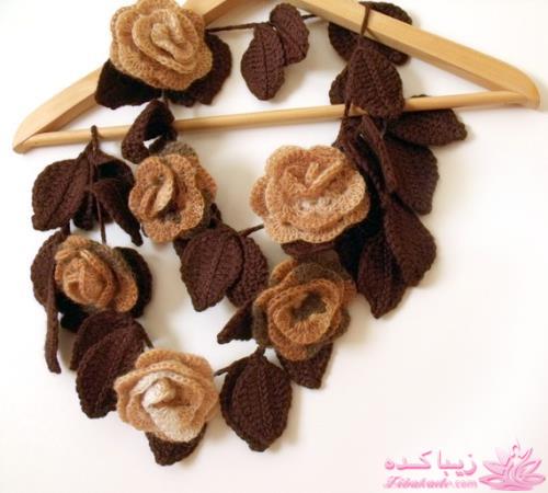  نحوه بافت شال و کلاه