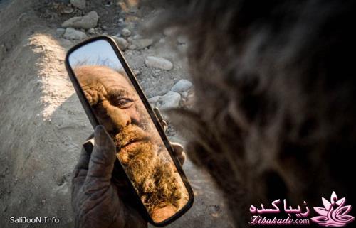 حاج عمو مردی که 60 سال است حمام نرفته