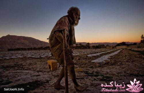 حاج عمو مردی که 60 سال است حمام نرفته