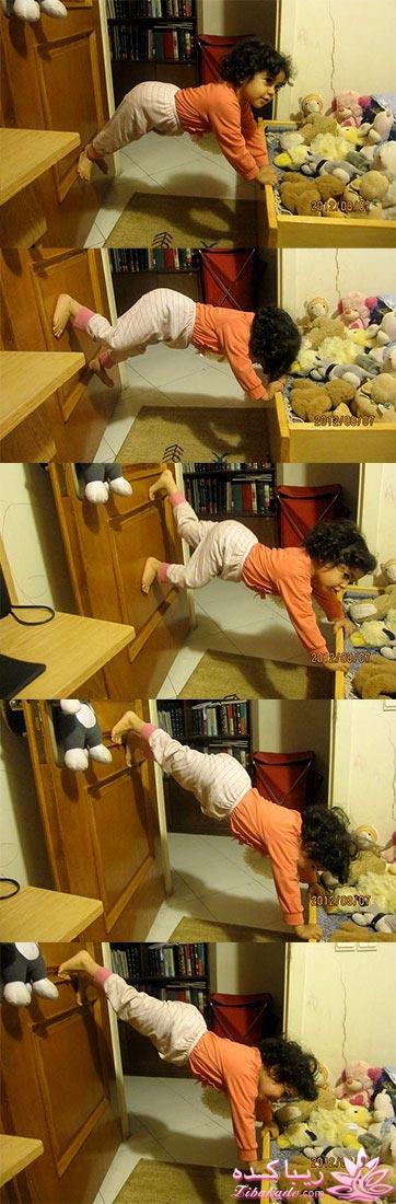 عکس خرابکاری بچه ها