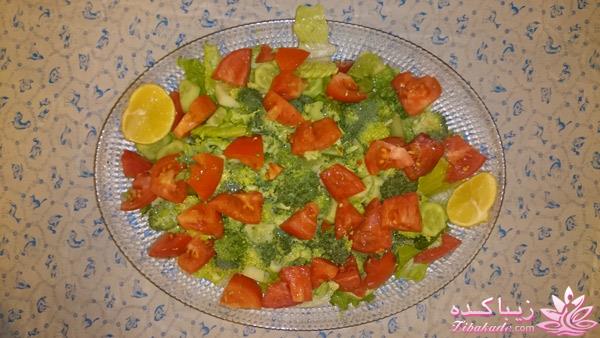 تزیین میز غذای خودمونی