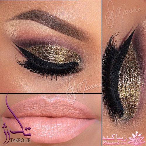 ارایش چشم و لب