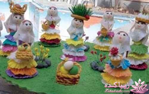 آموزش تزیین سفره هفت سین