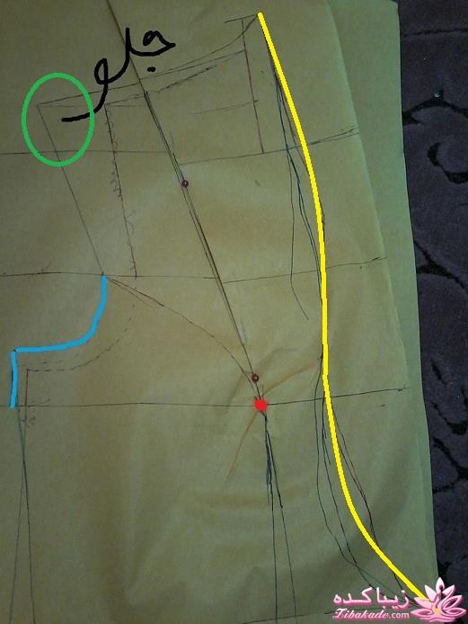 آموزش دوخت مانتو مجلسی