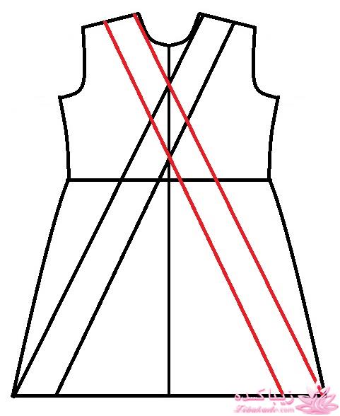 آموزش دوخت لباس مجلسی