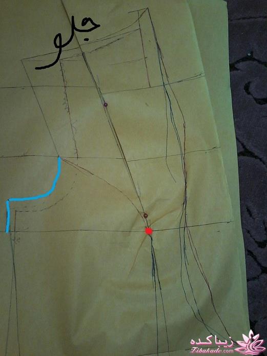 آموزش دوخت مانتو مجلسی