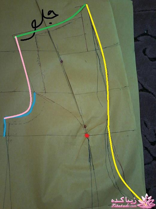 آموزش دوخت مانتو مجلسی