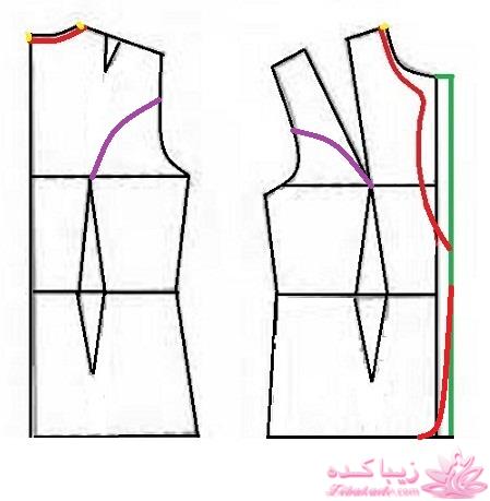 آموزش دوخت مانتوی اداری و شلوار